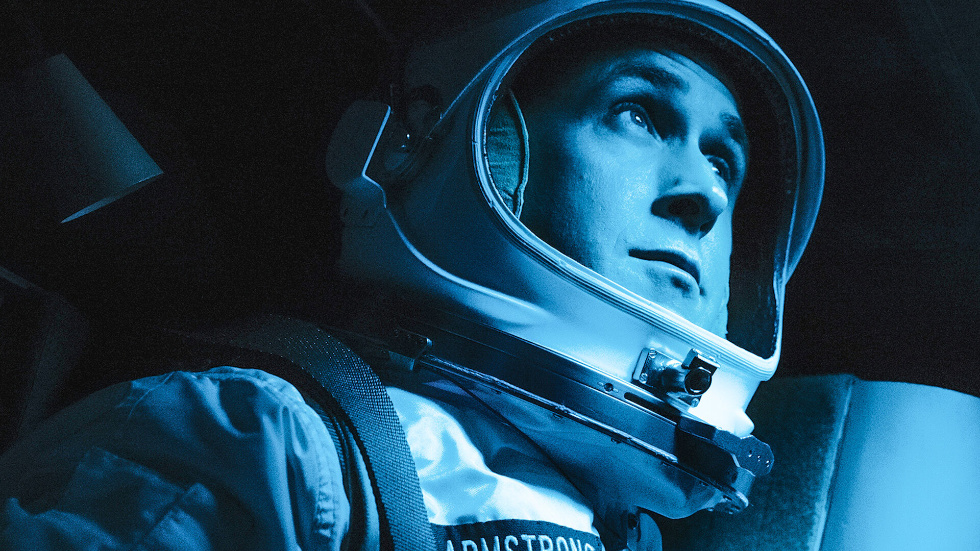 Ryan Gosling wears an astronaut suit in First Man