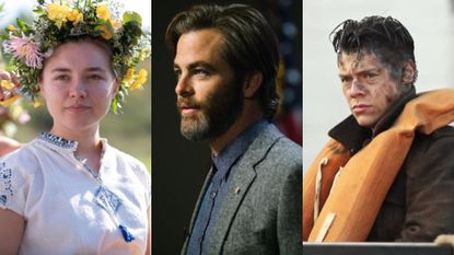 Florence Pugh, Chris Pine and Harry Styles