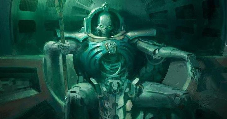 Trazyn the Infinite, from one of the best 40K books