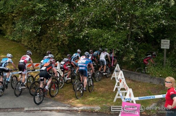 The bottleneck at the trailhead.