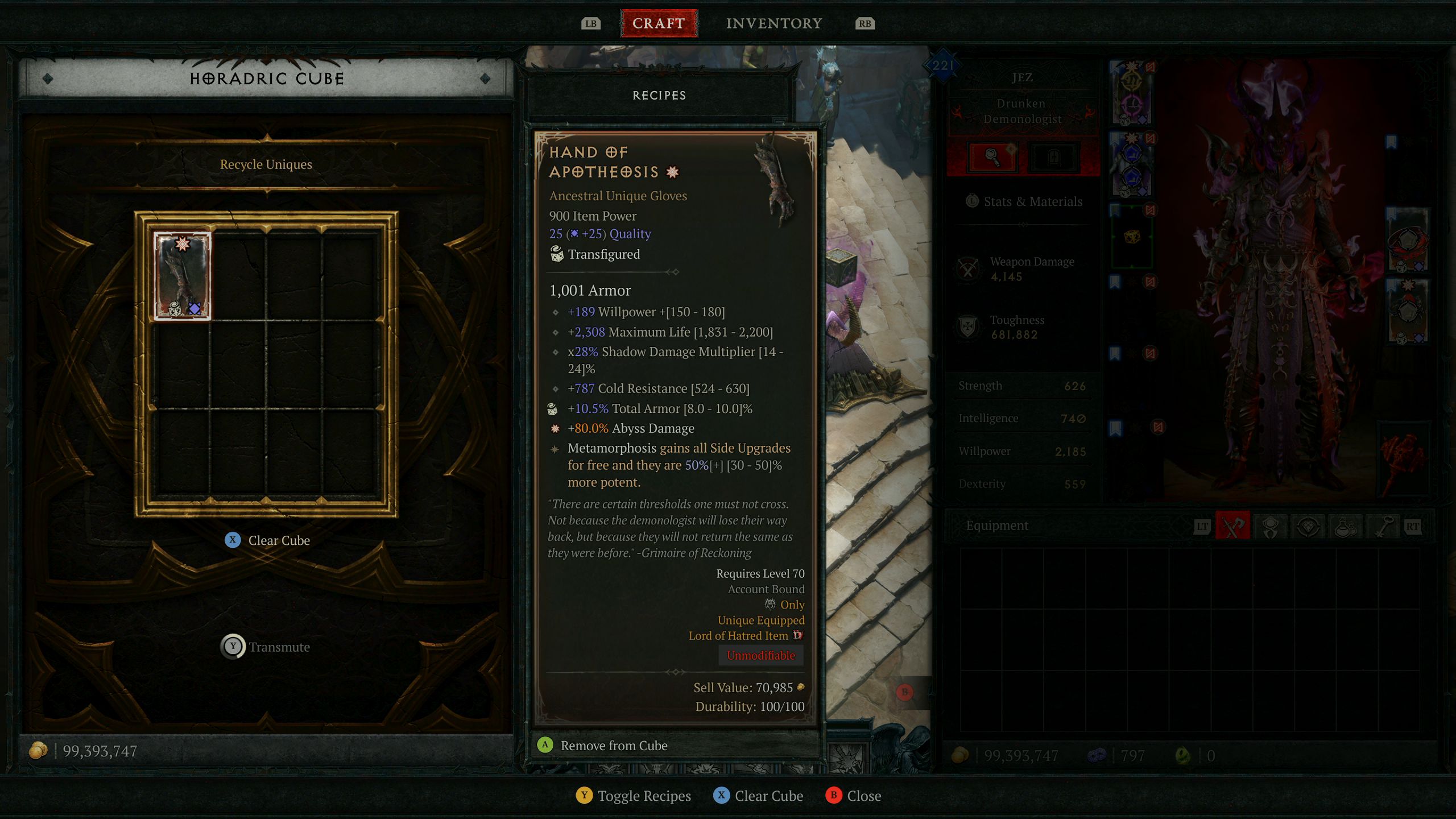 Diablo 4 Horadric Cube