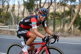 Richie Porte (BMC) in the early moments of the stage