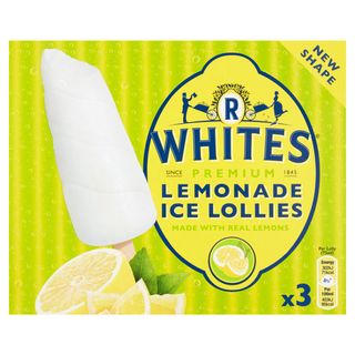 Lemonade ice lollies