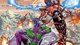 Avengers: Kang Dynasty comic excerpty
