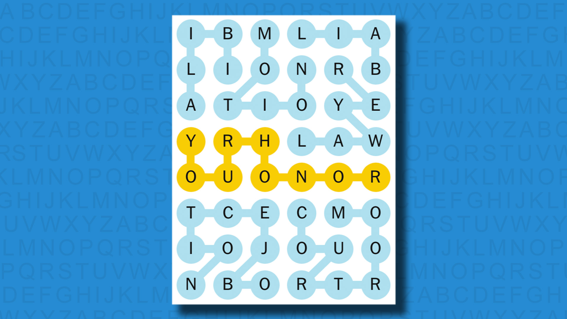 NYT Strands answers for game 455 on a blue background