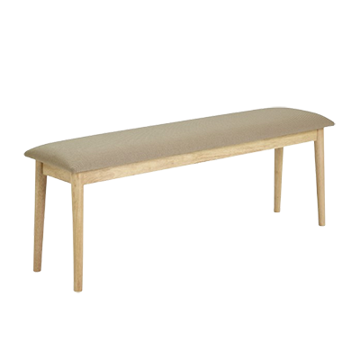 Light oak habitat bench