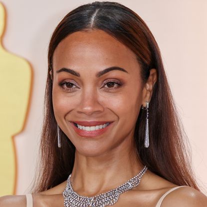 Zoe Saldana at the Oscars