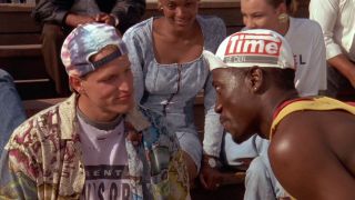 Woody Harrelson and Wesley Snipes in White Men Can't Jump.
