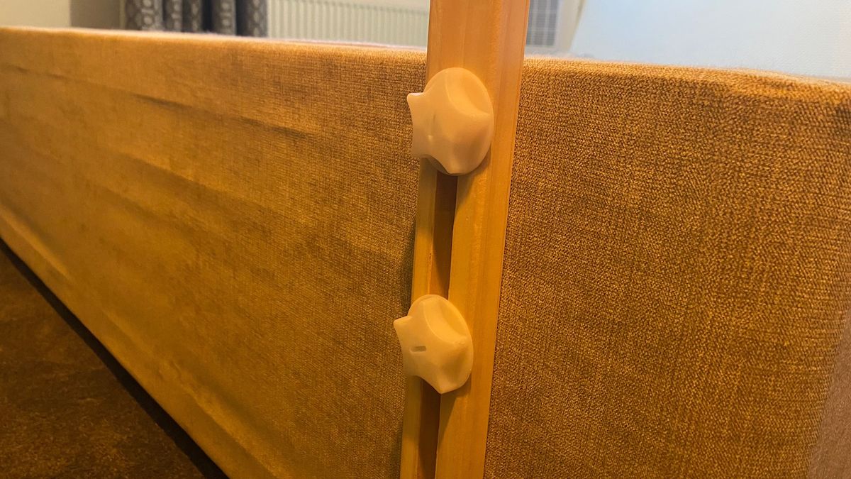 Emma Divan Bed headboard setup