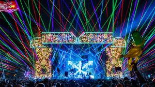 Hippotizer Tierra+ MK2 feeds kaleidoscope of visuals for Electric Forest Festival.