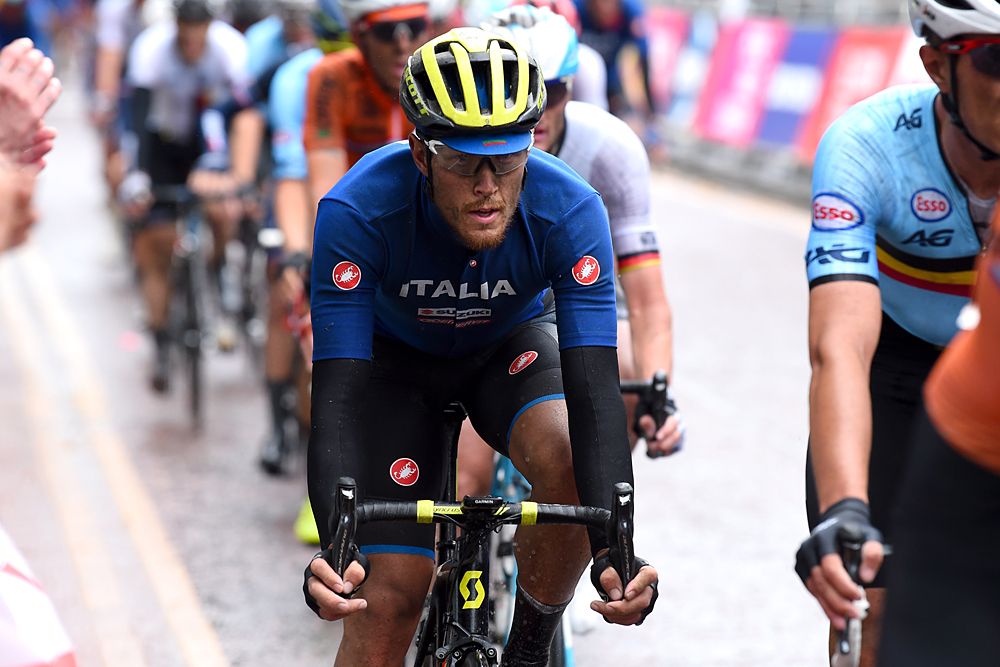 Matteo Trentin (Italy) during the European Championships