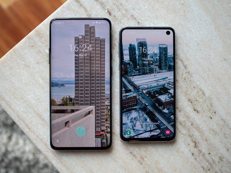 OnePlus 7 Pro and Galaxy S10e