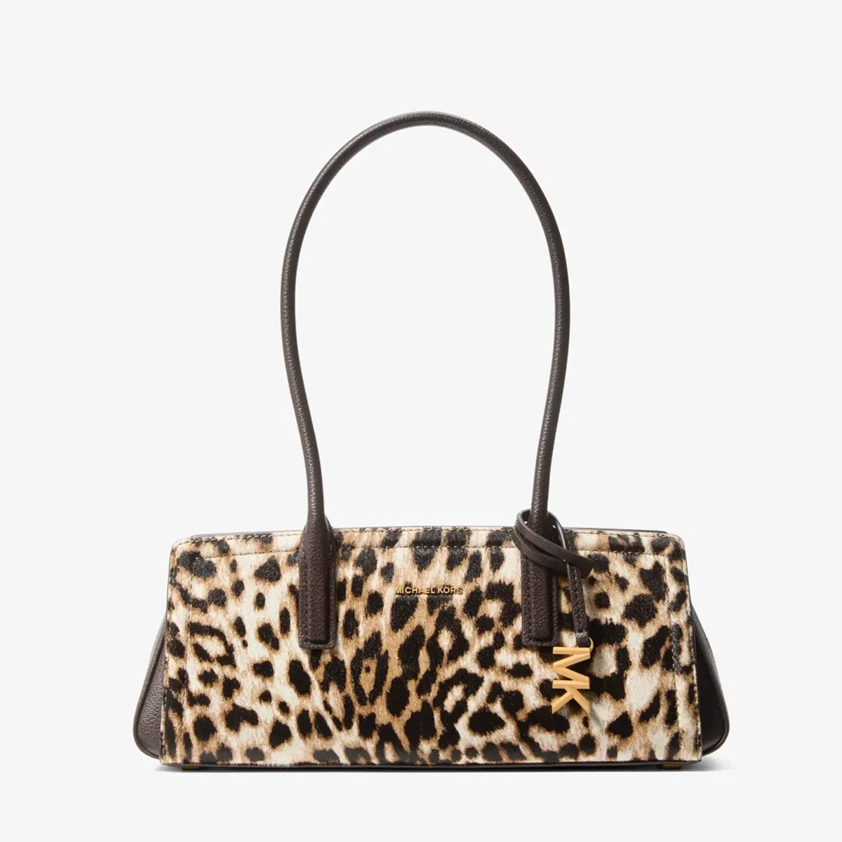 Michael Kors, Laila Small Leopard Print Calf Hair Shoulder Bag