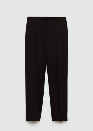 Mango Straight Suit Trousers