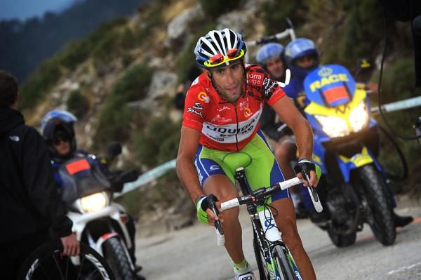 Vincenzo Nibali earned his red jersey on the final mountain finish.
