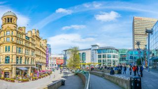 Exchange Square in Manchester