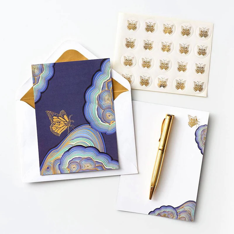 Butterfly Effect letter writing set