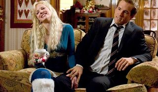 Just Friends Anna Farris Ryan Reynolds an uncomfortable moment on the couch