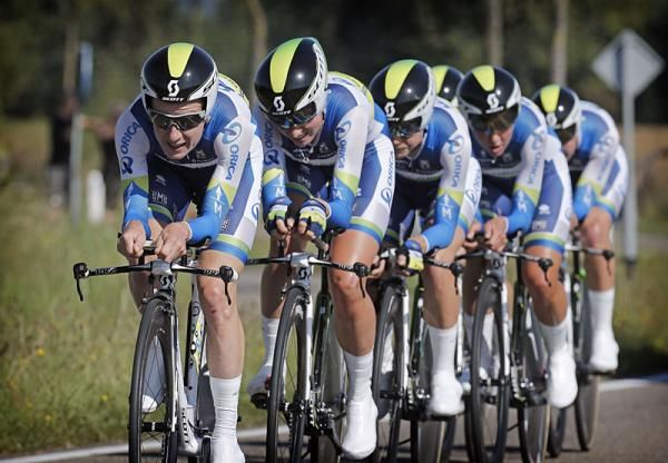 Orica - GreenEdge ladies time trial at Worlds