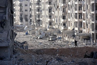 Aleppo is in ruines