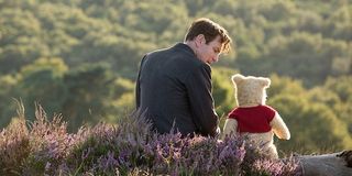 Christopher Robin pooh and christopher robin hang out