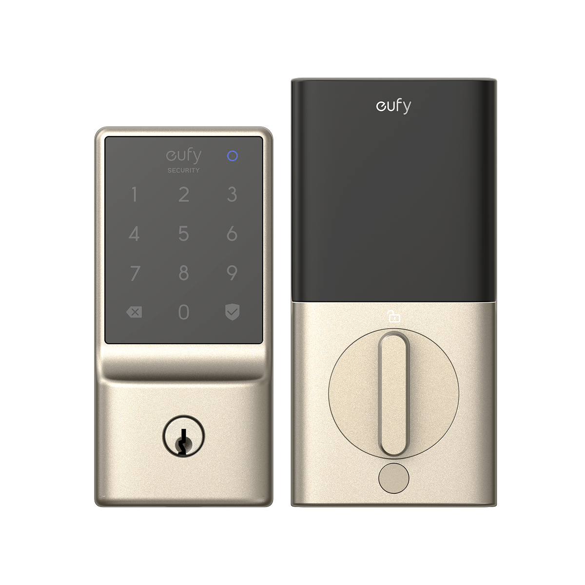 eufy Smart Lock C210 against transparent background.