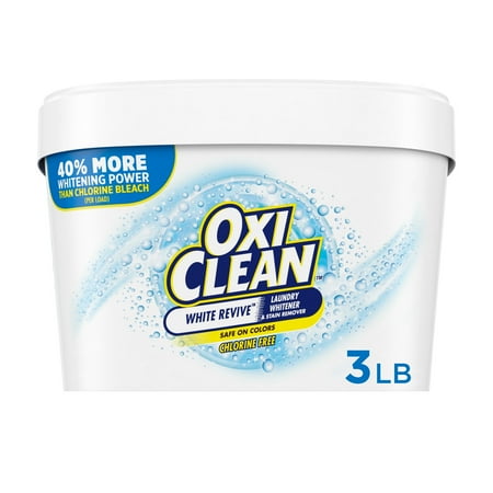 Oxiclean White Revive Laundry Whitener + Stain Remover, 3 Lbs.