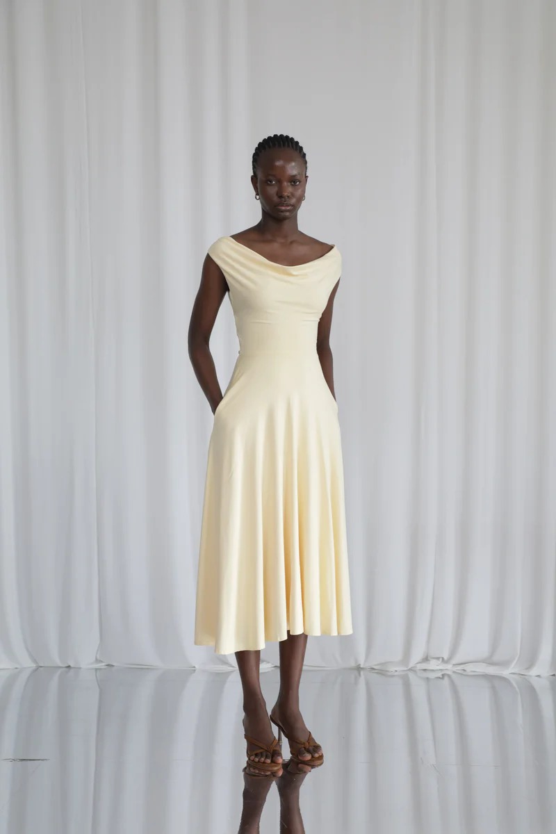 Lana Dress - Xs / Soft Polka Dot