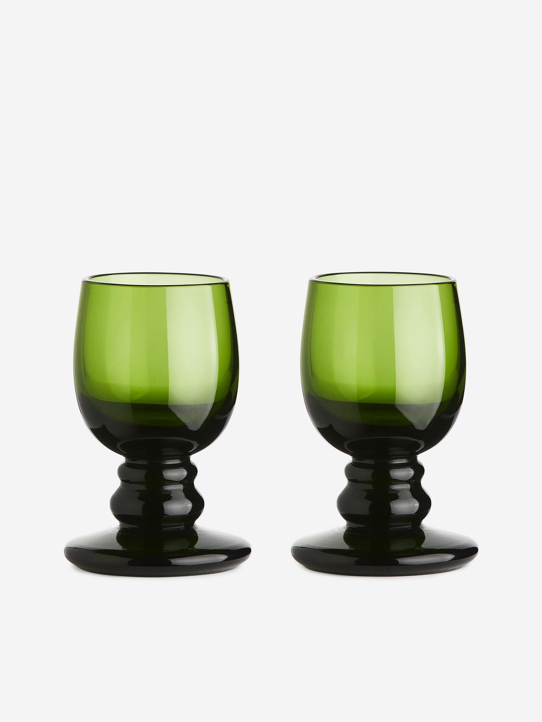 Aperitif Glass Set of 2 – Green – Homeware – Arket Gb