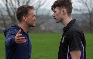 Steve and Cory argue in Ackley Bridge