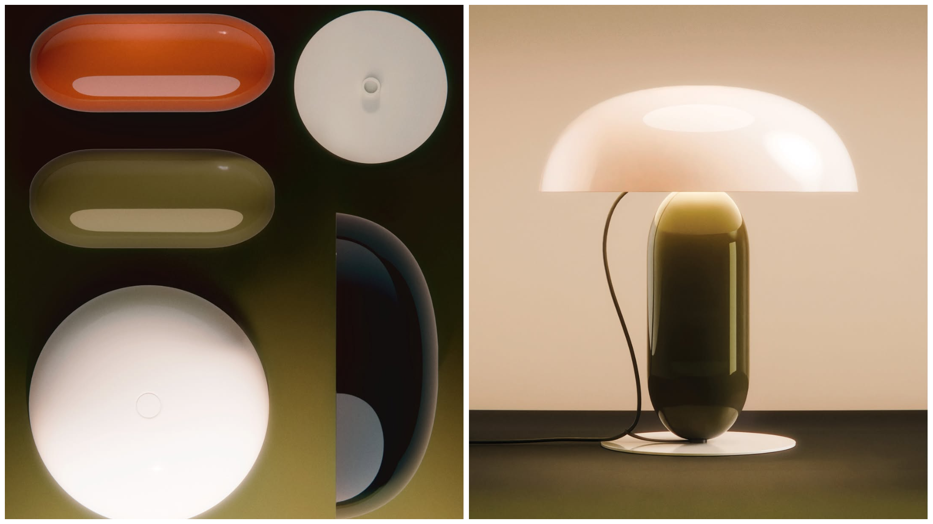 masasculpランプ　マサスカルプ　natsartworks Gambosa lamp by Mathias Hahn for Marset, a mix-and-match marvel