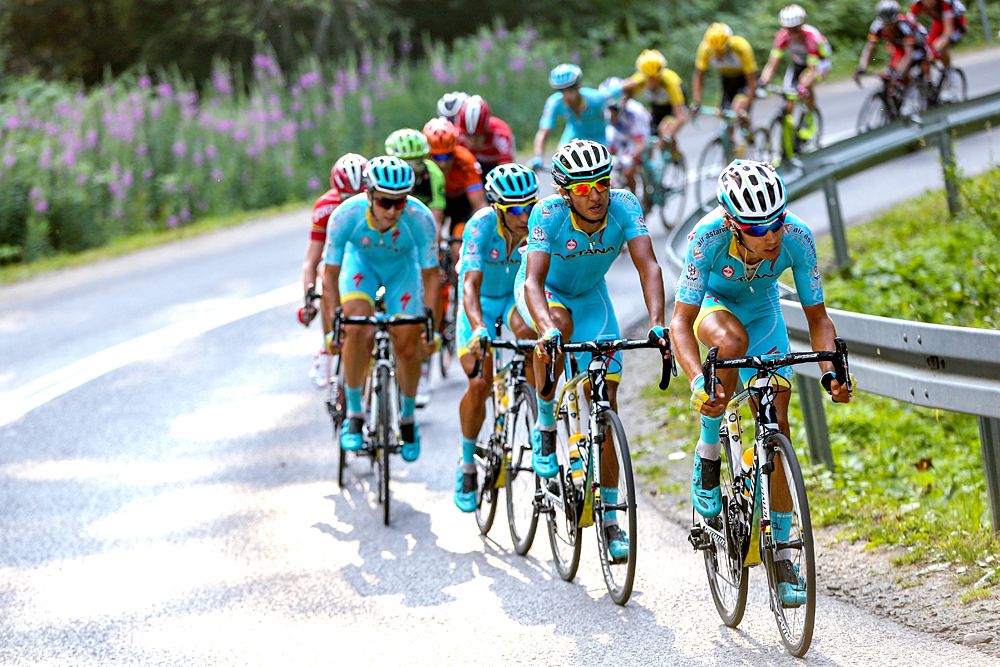 Astana on the front