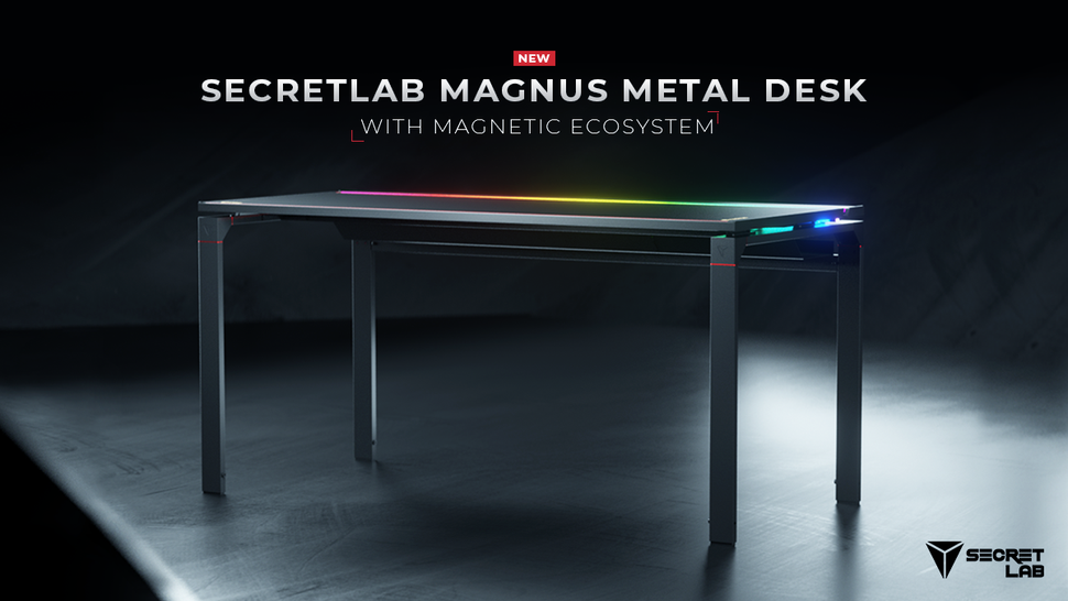 Secretlab is releasing an RGB desk to complete your gaming setup