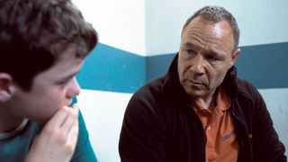 Stephen Graham as Eddie Miller in "Adolescence"