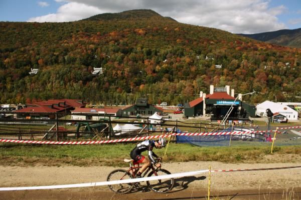 A beautiful day for racing in New Hampshire.