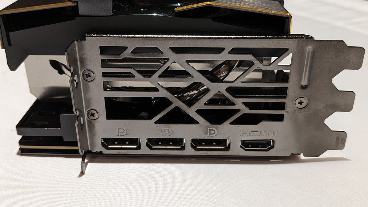MSI GeForce RTX 4080 Suprim X video outputs