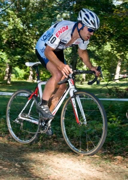 Alec Donahue (Wheelhouse) accelerates with two laps to go.