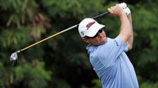 Longest Drives In PGA Tour History: Davis:Love III drives at at Plantation Course at Kapalua in 2004