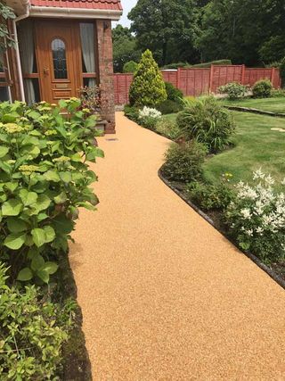Resin bound paving from SureSet