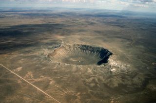Some asteroid impact craters are clearly visible on the surface of Earth today but many have been erased by weather and geological activity.