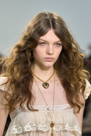 Chloé Autumn Winter 2025 Fashion Month beauty look