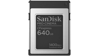 SanDisk PRO-CINEMA CFexpress Type B memory card