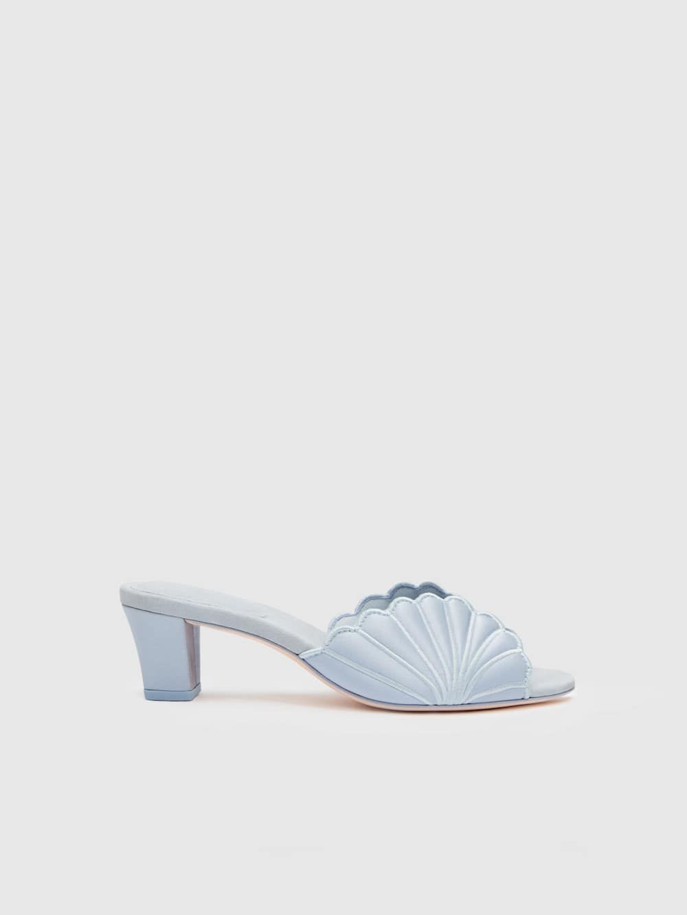 Waldena Block Heeled Mule
