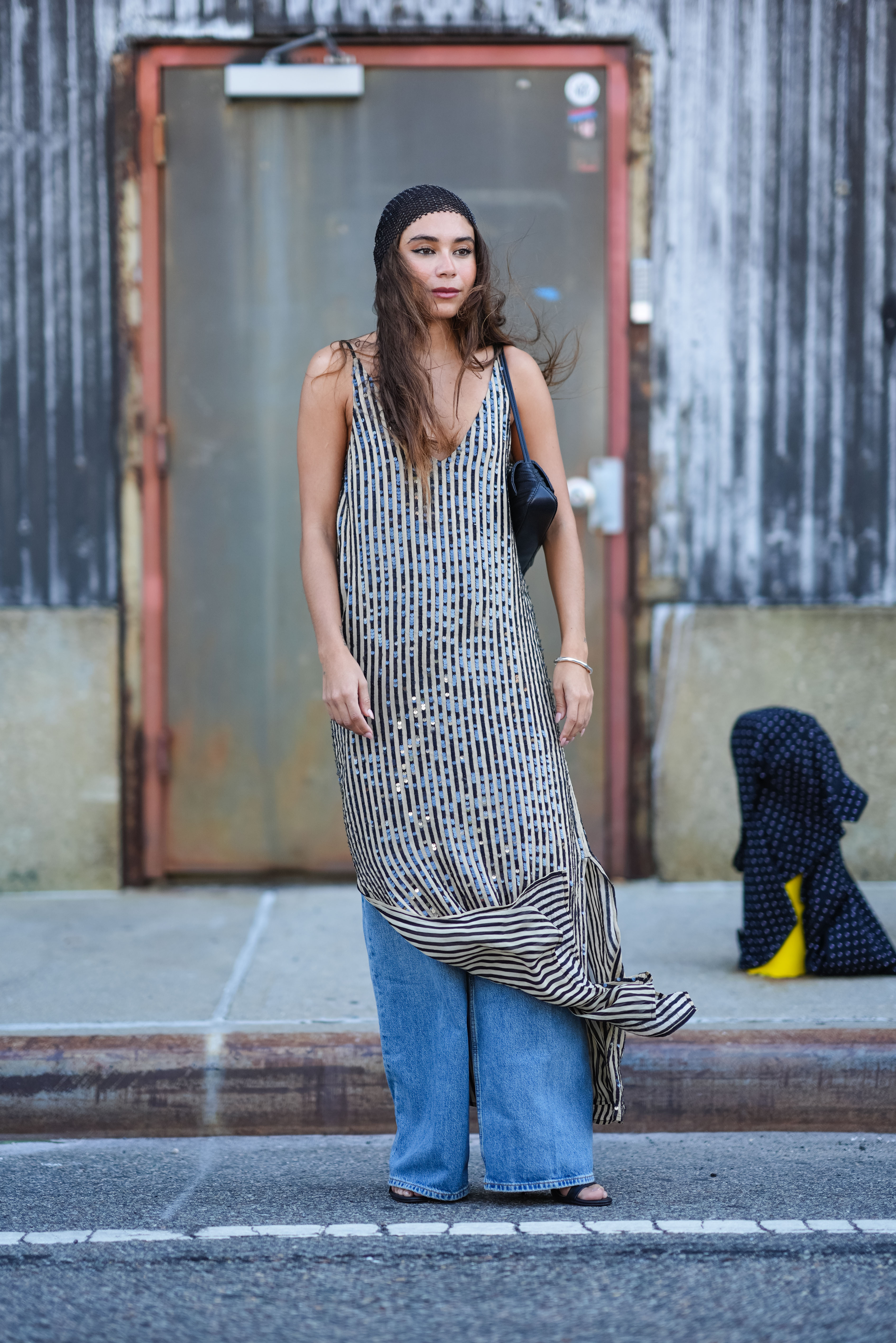 Dress over pants