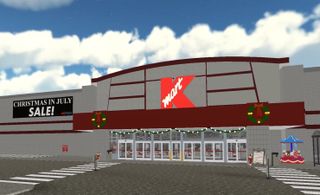 entryway of the virtual Kmart