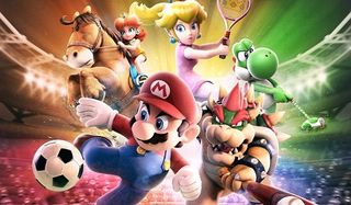 Mario and friends play various sports