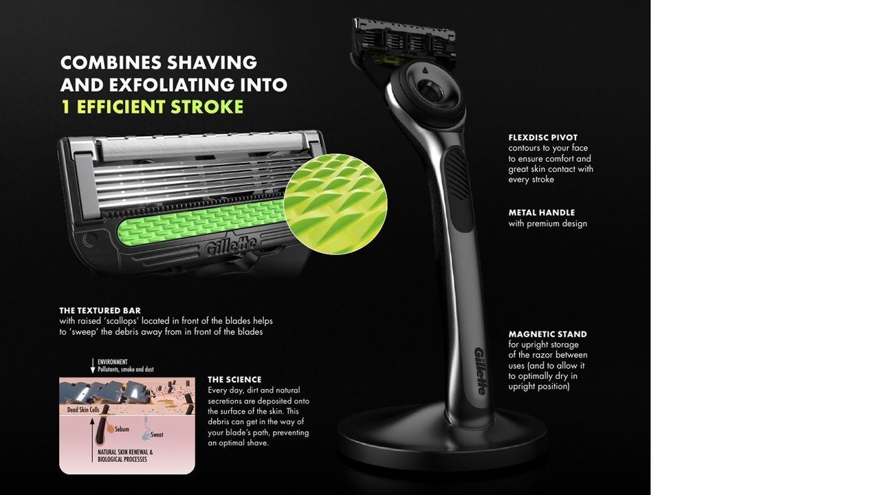 Gillette Labs With Exfoliating Bar