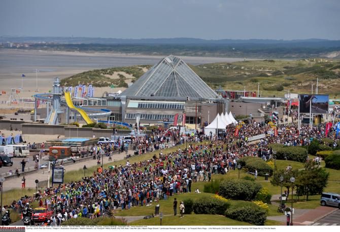 The Tour started in Le Touquet-Paris-Plage today