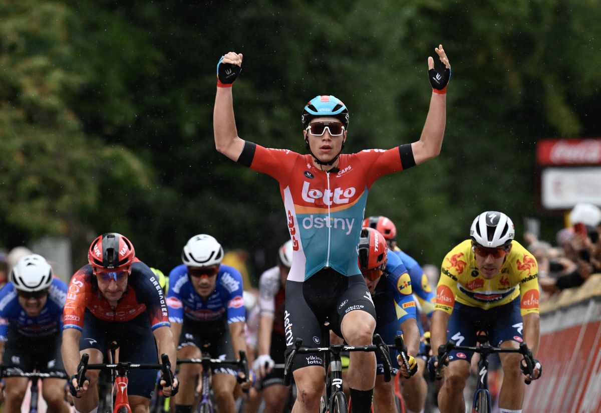 Arnaud De Lie takes sprint victory on stage 2 Tour de Wallonie ...