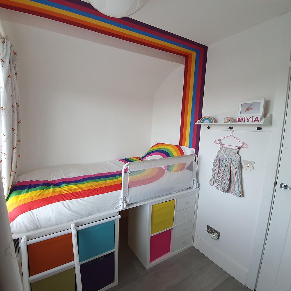 This DIY IKEA bed is a genius solution for small box bedrooms